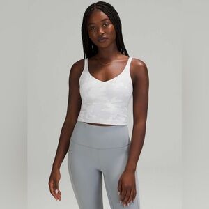 Lululemon Align Tank in Incognito Camo Alpine White Multi, Size 10 Gray Grey